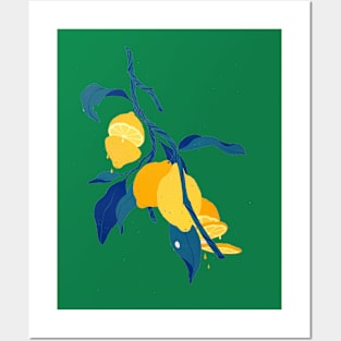 The vector lemon Posters and Art